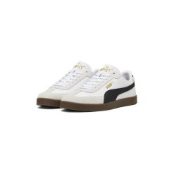 Buty damskie sportowe sneakersy Puma CLUB II ERA. Czarne buty sportowe na co dzień damskie Puma, bez wzorów, z materiału, trekkingowe. Za 216.99 zł.