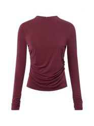 Y.A.S koszulka z długim rękawem - YASLysa Kobiety czerwony, L. Czerwone t-shirty damskie Y.A.S, l, bez wzorów, bez kołnierzyka. Za 179.95 zł.
