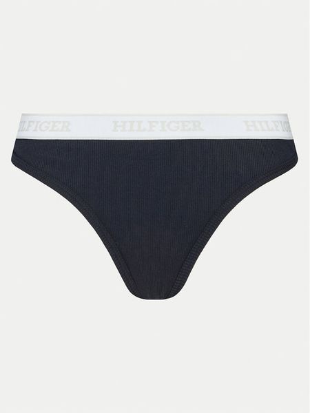 Tommy Hilfiger Stringi UW0UW05539 Granatowy. Niebieskie stringi damskie Tommy Hilfiger, xs, bez wzorów, z bawełny. Za 49.99 zł.