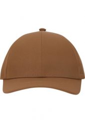 Czapka z daszkiem Whistler Viken. Brązowe czapki z daszkiem damskie WHISTLER, bez wzorów, z elastanu. Za 85.99 zł.