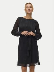 Vero Moda Sukienka koktajlowa Gedna 10335586 Czarny Regular Fit. Czarne sukienki damskie Vero Moda, l, bez wzorów, z syntetyku, wizytowe, bez kołnierzyka, bez ramiączek. Za 199.99 zł.