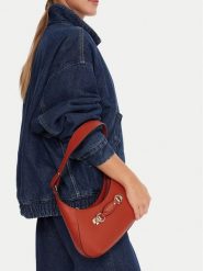 Guess Torebka Mimina HWBG80 15180 Pomarańczowy. Brązowe torebki klasyczne damskie Guess, z aplikacjami, ze skóry, bez dodatków. Za 309.99 zł.