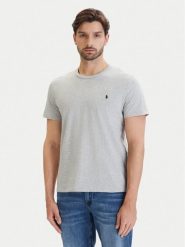 Polo Ralph Lauren T-Shirt 714844756008 Szary Regular Fit. Szare koszulki polo męskie Polo Ralph Lauren, m, bez wzorów, z bawełny, bez ramiączek. Za 269.99 zł.