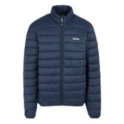 Kurtka puchowa Regatta Marizion. Niebieskie kurtki męskie Regatta, m, bez wzorów, z puchu, eleganckie, bez kaptura. Za 315.00 zł.
