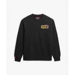 Bluza Superdry Service Supply. Czarne bluzy bez kaptura męskie Superdry., m. Za 326.95 zł.