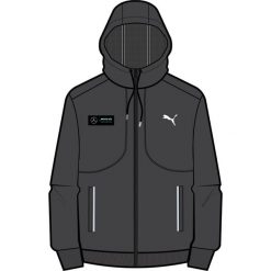 Bluza dresowa męska Puma MAPF1. Białe bluzy bez kaptura męskie Puma, l, z dresówki. Za 391.00 zł.
