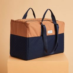 Torba do transportu sprzętu jeździeckiego DUFFLE 65 l. Brązowe torebki dziecięce FOUGANZA. Za 249.99 zł.