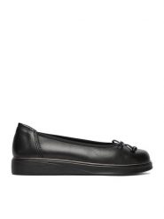 Go Soft Baleriny CEO-RST-9229-01 Czarny. Czarne baleriny damskie GO SOFT, bez wzorów, ze skóry, bez obcasa. Za 189.99 zł.