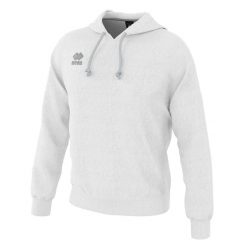 Bluza Errea Warren 3.0 Ad Biały Dorośli. Białe bluzy sportowe męskie ERREA, bez wzorów, z bawełny, sportowe, bez kołnierzyka, bez ramiączek. Za 254.35 zł.