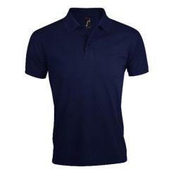 Męska Koszulka Polo Prime. Niebieskie koszulki polo męskie SOL'S, m, bez wzorów, bez ramiączek. Za 118.99 zł.
