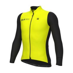 Kurtka rowerowa męska Alé Fondo 2.0. Czarne kurtki męskie ALÉ CYCLING, l, bez wzorów, rowerowe. Za 459.99 zł.