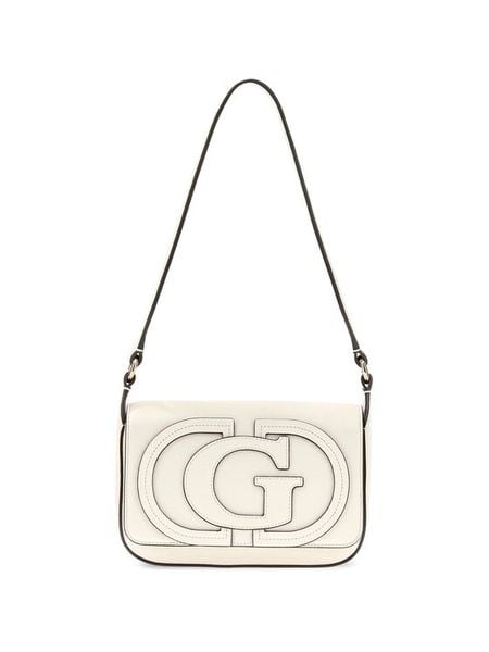 Guess Torebka 183372 Biały. Białe torebki klasyczne damskie Guess, z aplikacjami, bez dodatków. Za 544.99 zł.