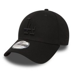 Czapka z daszkiem New Era 39THIRTY Los Angeles Dodgers Czarna 11405496 M - L. Czarne czapki męskie New Era, na wiosnę, bez wzorów. Za 109.00 zł.