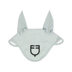 Czapka z muchą dla koni Equestro. Szare krawaty i muchy męskie EQUESTRO, bez wzorów, z materiału. Za 70.50 zł.