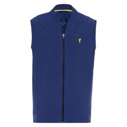Kamizelka Golfino Typo Windbreaker. Niebieskie kamizelki męskie GOLFINO, l. W wyprzedaży za 483.50 zł.