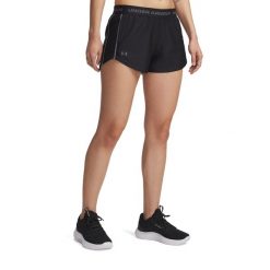 Spodenki damskie Under Armour Tech Play Up. Czarne spodenki sportowe damskie Under Armour, bez wzorów, sportowe. Za 79.99 zł.