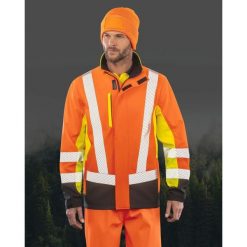 Kurtka robocza 3-warstwowa softshell Result. Brązowe kurtki damskie RESULT, xl, bez wzorów, z softshellu, bez kaptura. Za 315.95 zł.