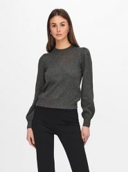 JDY Sweter w kolorze szarym rozmiar: XS. Szare golfy damskie JDY, xs, bez wzorów, ze splotem, bez ramiączek. Za 39.49 zł.