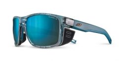 Okulary z polaryzacją JULBO Shield - Spectron HD 3 Polarized. Niebieskie okulary przeciwsłoneczne męskie JULBO, z materiału, prostokątne. Za 709.99 zł.