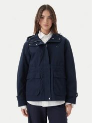 Tommy Hilfiger Kurtka przejściowa Utility WW0WW48612 Granatowy Relaxed Fit. Niebieskie kurtki damskie Tommy Hilfiger, s, bez wzorów, z syntetyku, bez kaptura. Za 1,099.00 zł.