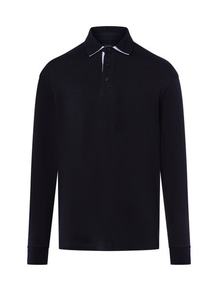 James Męska koszulka polo Mężczyźni Bawełna niebieski jednolity, XL. Niebieskie koszulki męskie z długim rękawem James, m, z bawełny. Za 199.95 zł.