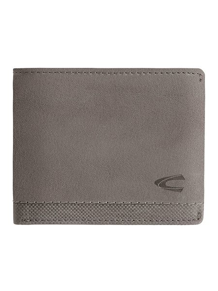Camel Active Skórzany portfel "Nimbus" w kolorze szarym - 11 x 8,5 x 2 cm rozmiar: onesize. Szare portfele męskie Camel Active, bez wzorów, z materiału. Za 65.99 zł.