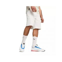 Szorty Puma BMW MMS Life. Szare szorty męskie Puma, bez kołnierzyka. W wyprzedaży za 216.50 zł.