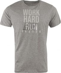 T-shirt męski Athl. Dpt Juri Melange Szary 2XL. Szare t-shirty męskie 55PROTEC, m, bez wzorów, z bawełny, bez kołnierzyka. Za 128.99 zł.