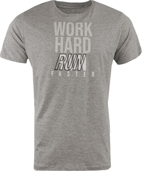 T-shirt męski Athl. Dpt Juri Melange Szary 2XL. Szare t-shirty męskie 55PROTEC, m, bez wzorów, z bawełny, bez kołnierzyka. Za 129.99 zł.