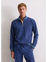 Marc O´Polo Bluza w kolorze niebieskim rozmiar: XL. Niebieskie bluzy bez kaptura męskie xl, z bawełny. Za 155.15 zł.