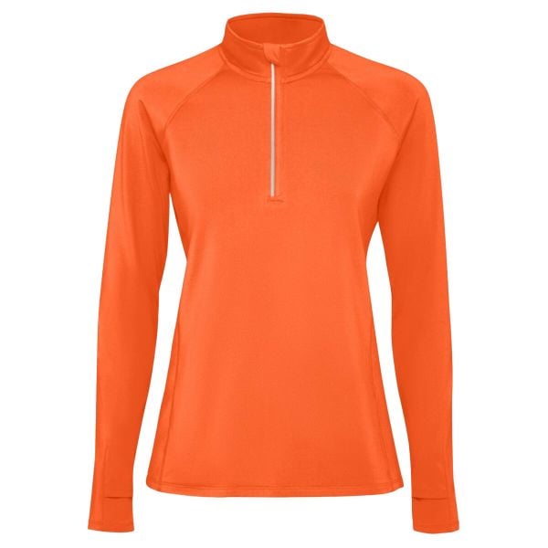 Bluza Z Długim Rękawem Dla Pań I Panów Estambul Quarter Zip. Brązowe bluzy bez kaptura damskie ROLY. Za 86.99 zł.