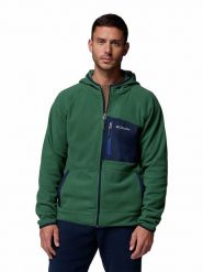 Columbia Kurtka polarowa "Fast Trek Overlay" w kolorze zielonym rozmiar: XXL. Zielone kurtki męskie Columbia, xxl, bez wzorów, z polaru, bez kaptura. Za 219.95 zł.