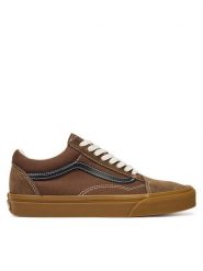 Vans Tenisówki Old Skool VN000Z90FST1 Brązowy. Brązowe trampki i tenisówki damskie Vans, bez wzorów, z materiału. Za 399.99 zł.