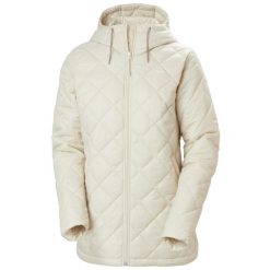 Damska kurtka turystyczna Helly Hansen Bliss Quilt. Białe kurtki damskie Helly Hansen, bez wzorów, bez kaptura. Za 845.00 zł.