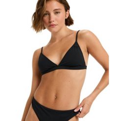 Trójkątny stanik bikini dla Kobiety BEACH CLASSICS FIXED TRI Czarny. Brązowe bikini damskie Roxy, bez wzorów. Za 114.99 zł.