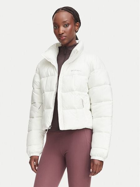 Columbia Kurtka zimowa Puffect™ III Cropped 2171241 Biały Regular Fit. Białe kurtki damskie Columbia, na zimę, xs, bez wzorów, z syntetyku, bez kaptura. Za 599.99 zł.