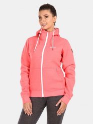 Kilpi Bluza "Rajana" w kolorze łososiowym rozmiar: 46. Różowe bluzy z kapturem damskie Kilpi, z bawełny. Za 223.99 zł.