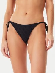 Guess Góra od bikini E5GJ13 MC040 Czarny Regular Fit. Czarne bikini damskie Guess, z aplikacjami. Za 179.99 zł.