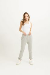 LEKKIE SPODNIE LOLA SZARE XS - Flawless. Szare spodnie dresowe damskie Flawless, s, bez wzorów, z bawełny. Za 224.00 zł.
