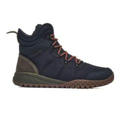 Buty do chodzenia męskie Columbia Fairbanks Omni-heat. Niebieskie buty trekkingowe męskie Columbia, z gumy, za kostkę, bez zapięcia, trekkingowe, omni-heat (columbia). Za 645.00 zł.