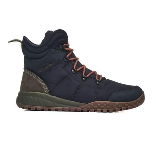 Buty do chodzenia męskie Columbia Fairbanks Omni-heat. Niebieskie buty trekkingowe męskie Columbia, z gumy, za kostkę, bez zapięcia, trekkingowe, omni-heat (columbia). Za 645.00 zł.