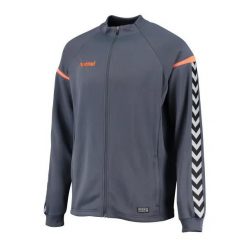 Bluza sportowa Hummel Authentic Charge Poly Zip Jacket. Brązowe bluzy bez kaptura męskie HUMMEL. Za 99.00 zł.