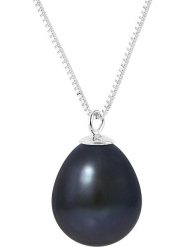 Pearline Srebrny naszyjnik z zawieszką - dł. 42 cm rozmiar: onesize. Czarne naszyjniki damskie Pearline, srebrne. Za 195.99 zł.