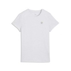 Damska koszulka Essentials Elevated PUMA. Białe czapki dziecięce Puma, bez wzorów, z bawełny. Za 109.00 zł.