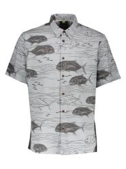 Quiksilver Koszula "Dive Sites" - Regular fit - w kolorze szarym rozmiar: XL. Szare koszule męskie Quiksilver, xl, bez wzorów, bez kołnierzyka, bez ramiączek. Za 169.95 zł.