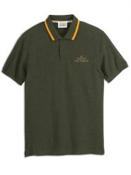 Scotch & Soda Koszulka polo w kolorze khaki rozmiar: S. Brązowe koszulki polo męskie Scotch & Soda, s, bez wzorów, z bawełny, bez ramiączek. Za 74.46 zł.
