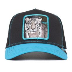 Czapka Goorin Bros Streak Czarny Niebieski. Czarne czapki męskie Goorin Bros, bez wzorów, sportowe. Za 232.65 zł.