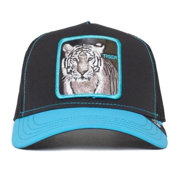 Czapka Goorin Bros Streak Czarny Niebieski. Czarne czapki męskie Goorin Bros, bez wzorów, sportowe. Za 232.65 zł.