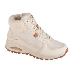 Buty zimowe damskie, Uno Rugged - Fall Air. Brązowe obuwie trekkingowe damskie Skechers, na zimę. Za 399.99 zł.