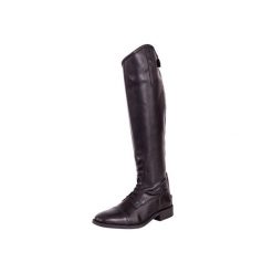 Buty jeździeckie z imitacji skóry Premiere Chico XS. Czarne buty wizytowe męskie PREMIERE, z materiału, z okrągłym noskiem, bez zapięcia. Za 410.35 zł.